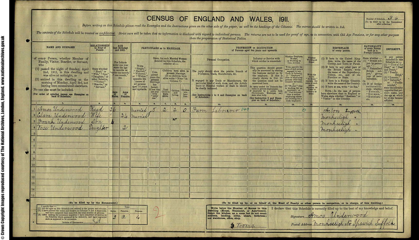 36 Underwood, Amos, High Street