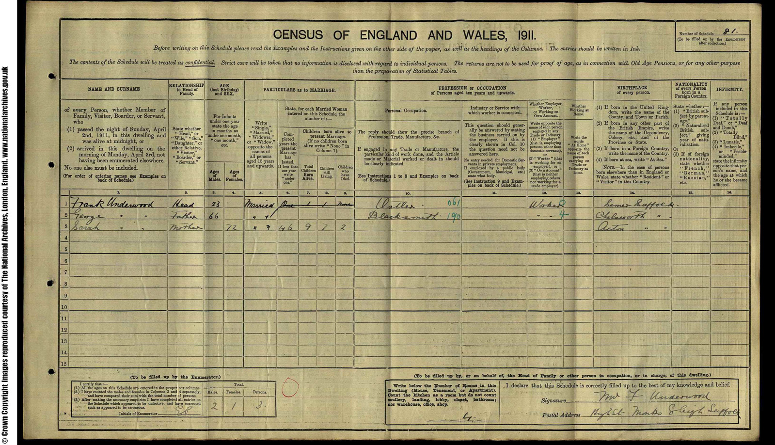 81 Underwood, Frank High Street